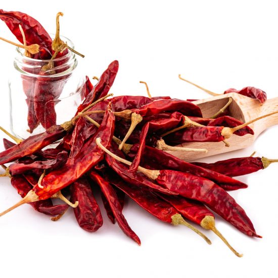 Dried Hot Red Peppers